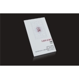 意大利经典竹丝纹（白条）名片