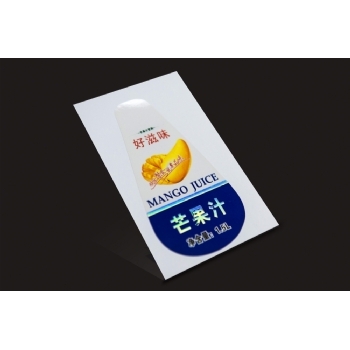 格底铜版烫镭射银不干胶