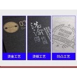 烫金烫银凹凸印刷工艺对比