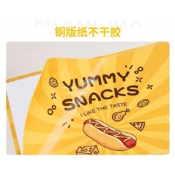 铜版纸不干胶